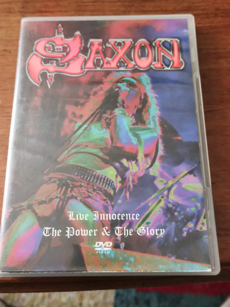DVD Saxon Live Innocence - 1