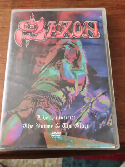 DVD Saxon Live Innocence - miniatura 1