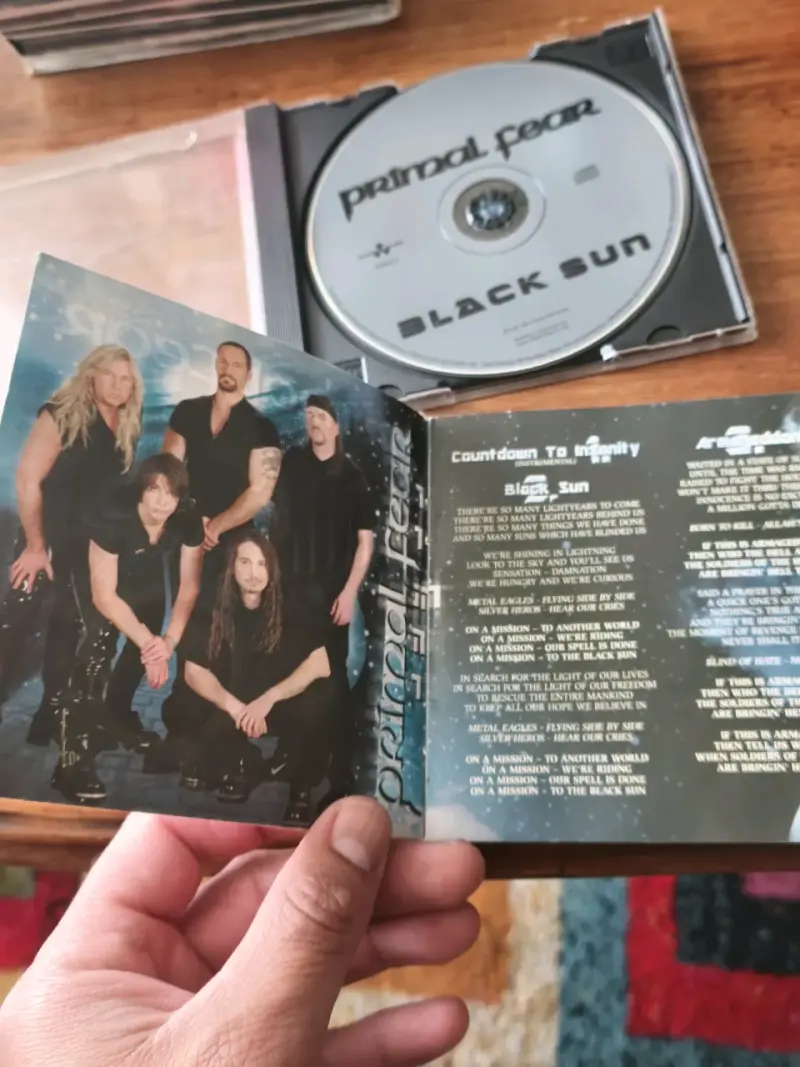 CD Primal Fear Black Sun - 3