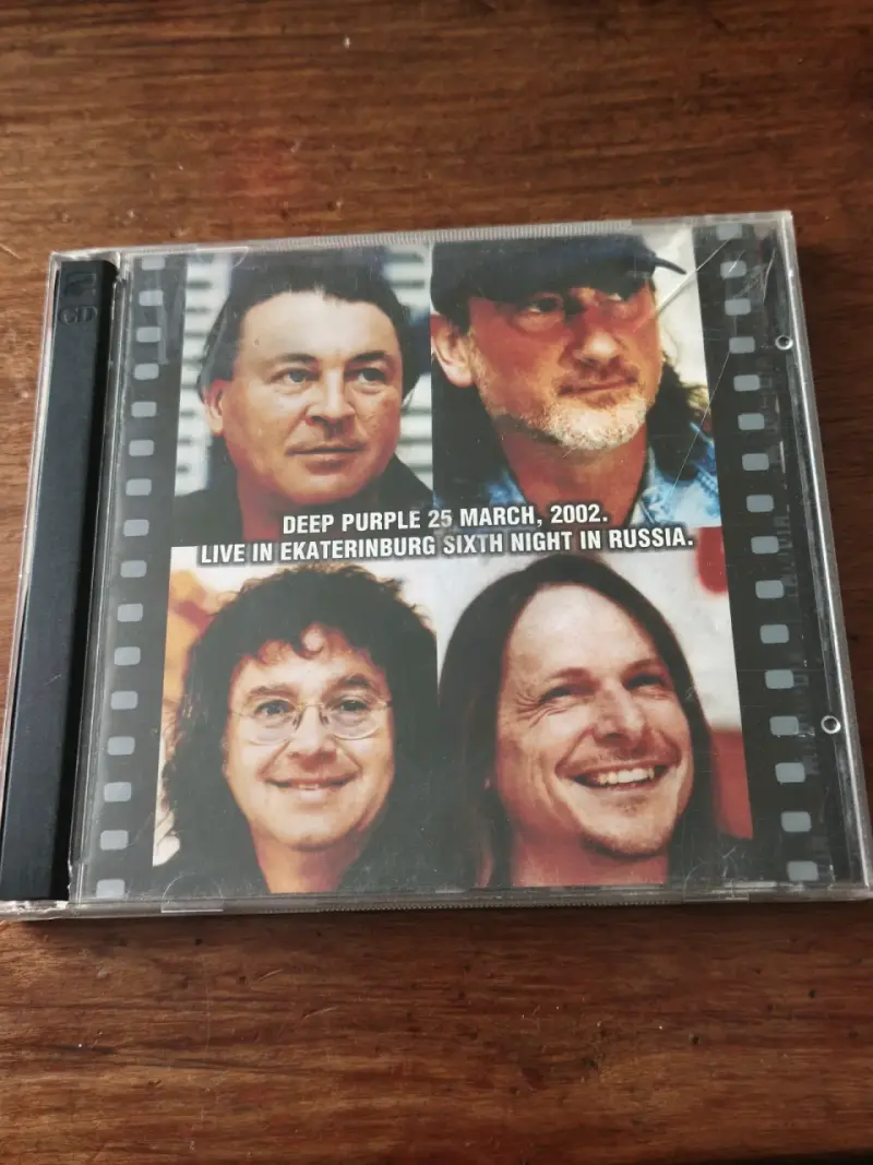 CD Deep Purple en vivo 2002 - 1