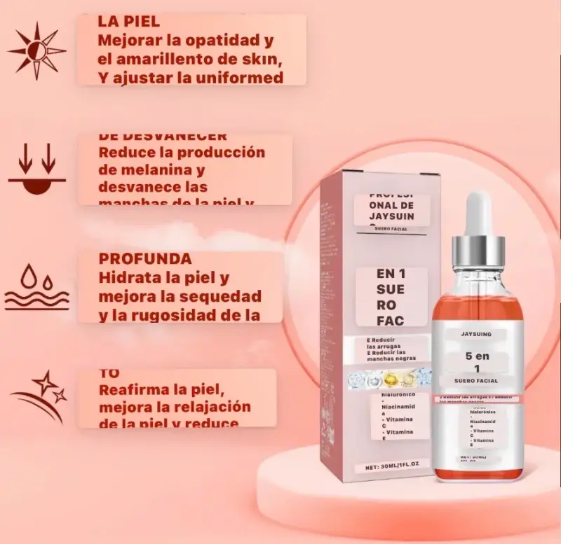 Suero facial 5 en 1 Jaysuin