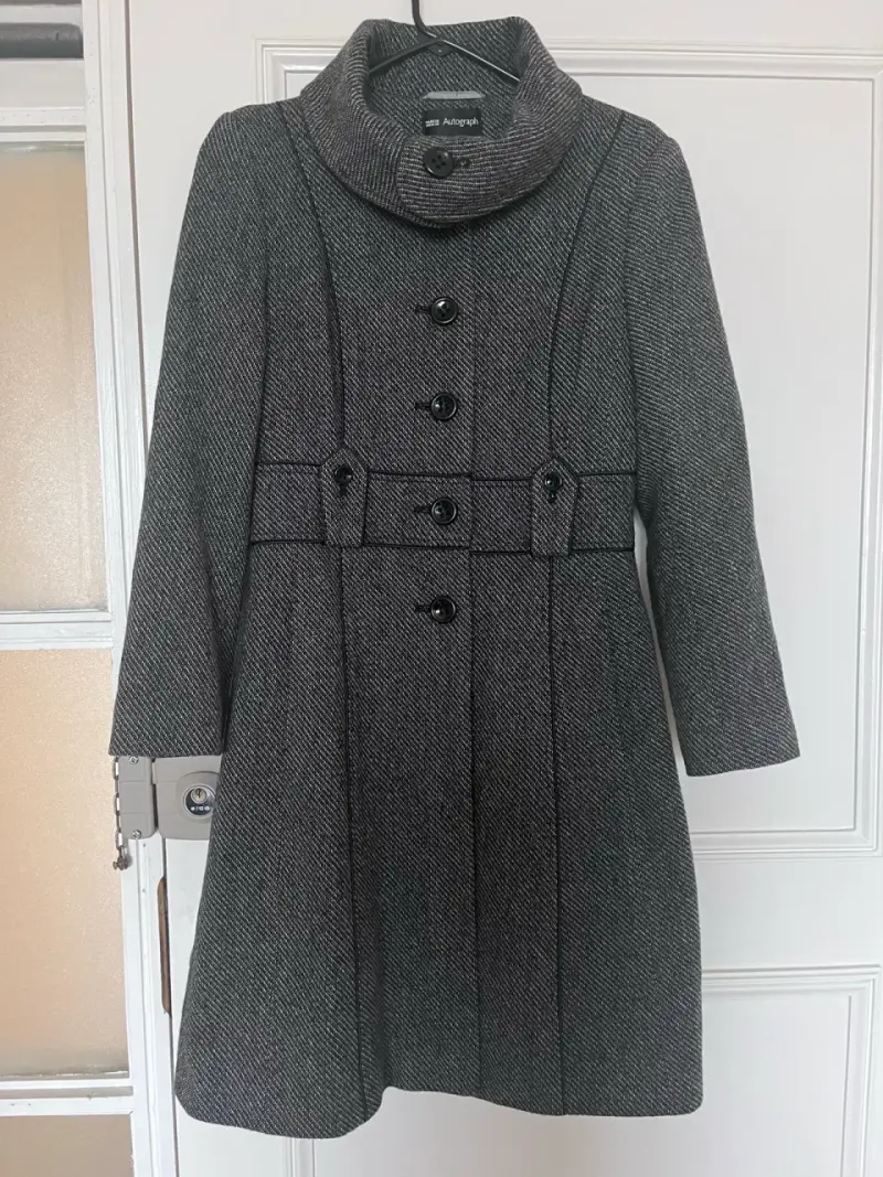 Abrigo gris elegante Autograph - 2