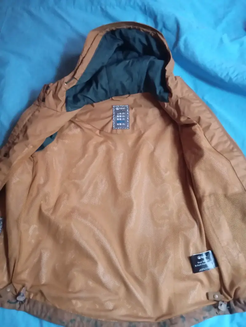 Chaqueta amarilla impermeable Uppi - 3