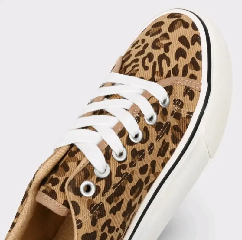 Zapatillas animal print con plataforma - 3