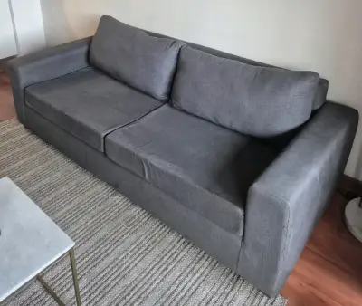 Remato Sofá gris de 3 plazas - miniatura 1