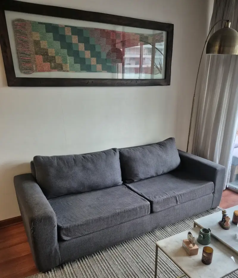 Remato Sofá gris de 3 plazas - 2
