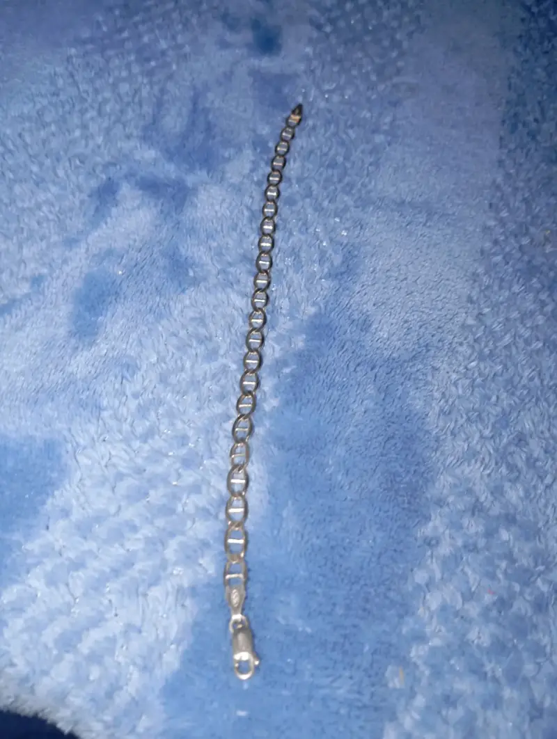 Pulsera de plata de hombre - 1