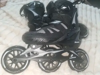 Patines en línea Xtreme negros - miniatura 2