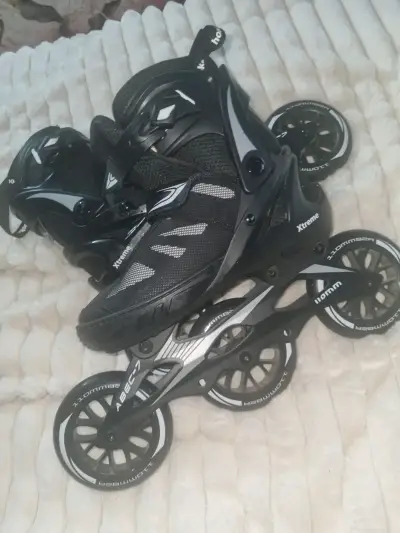 Patines en línea Xtreme negros - miniatura 4