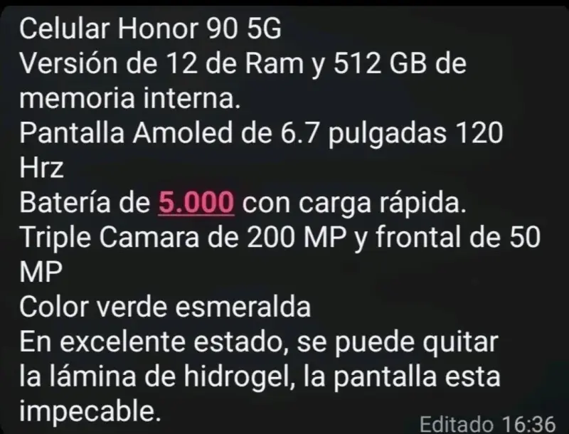 Smartphone pantalla completa - 5