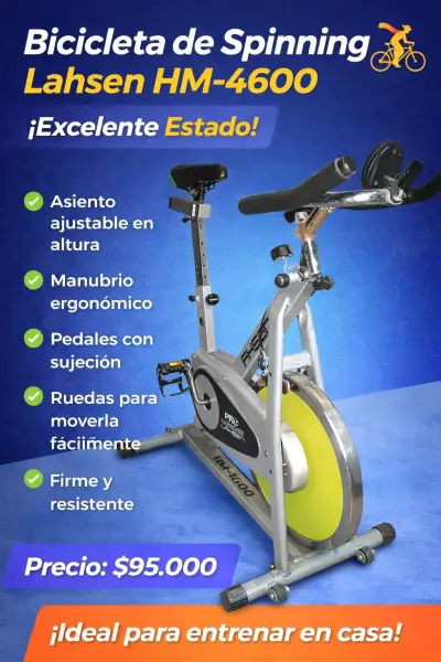 Bicicletade spinning Lahsen - miniatura 2