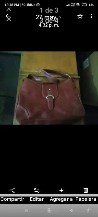 Cartera negra elegante - miniatura 2