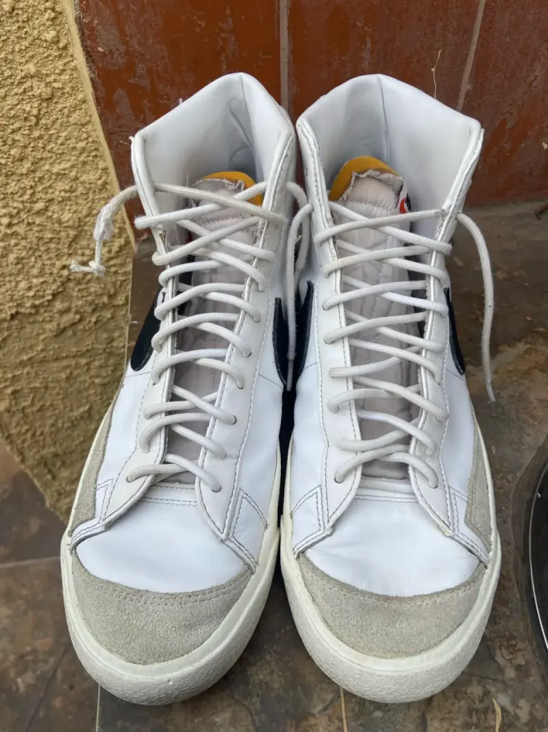 Zapatillas altas blancas clásicas Nike - 1