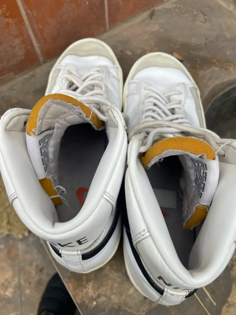 Zapatillas altas blancas clásicas Nike - 5