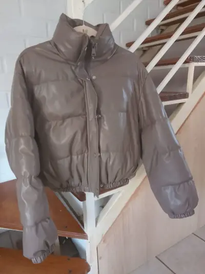 Chaqueta acolchada marrón - miniatura 2