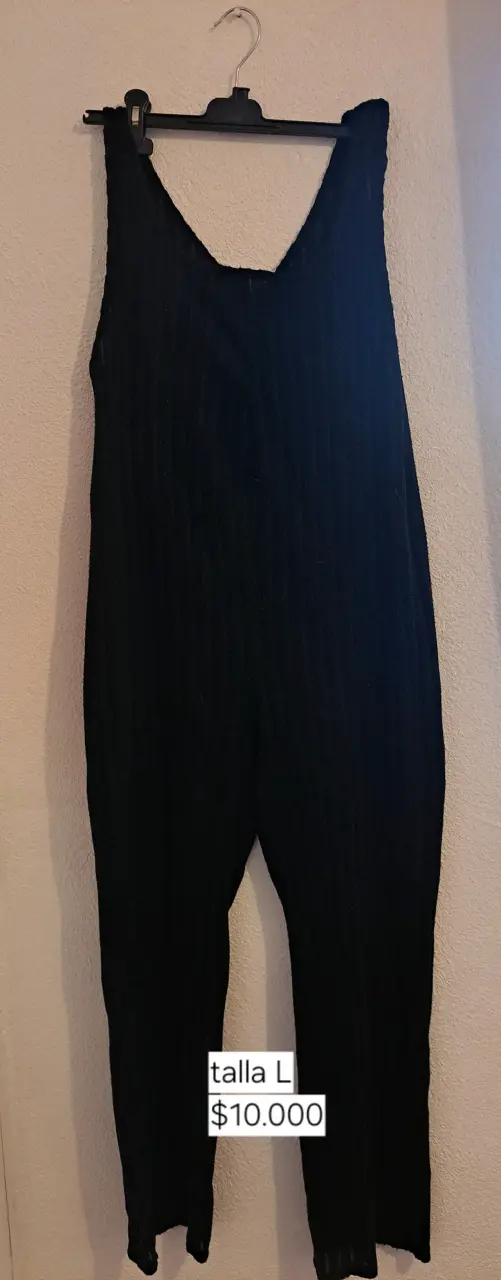 Overall negro talla L - 1