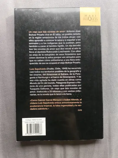 Libro 'Un viejo que leía novelas de amor' - miniatura 2