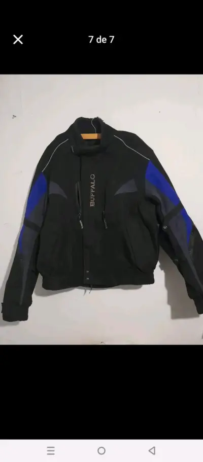 Chaqueta Buffalo negra y azul - miniatura 1