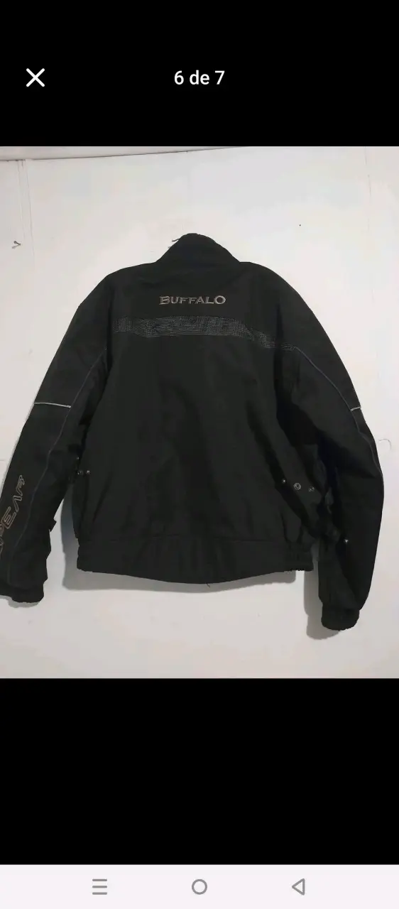Chaqueta Buffalo negra y azul - 2