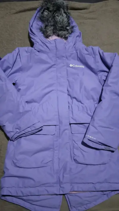 Parka morada Columbia - miniatura 2