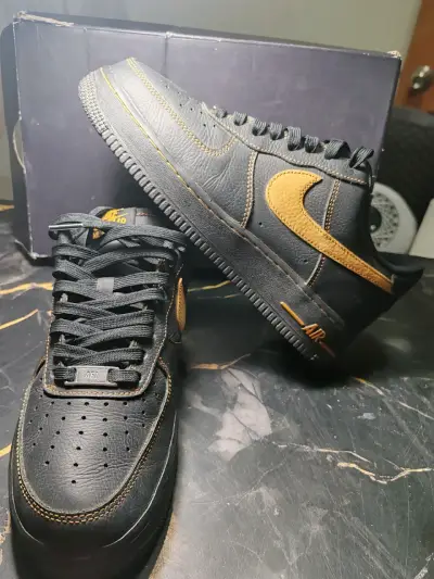 Zapatillas Nike Air Force 1 negras - miniatura 2