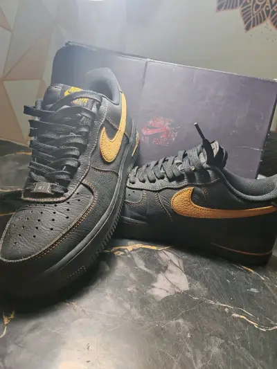 Zapatillas Nike Air Force 1 negras - miniatura 3