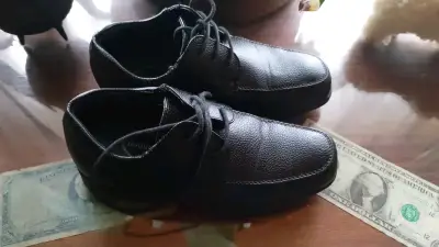 Zapatos de vestir negros talla 30 - miniatura 2