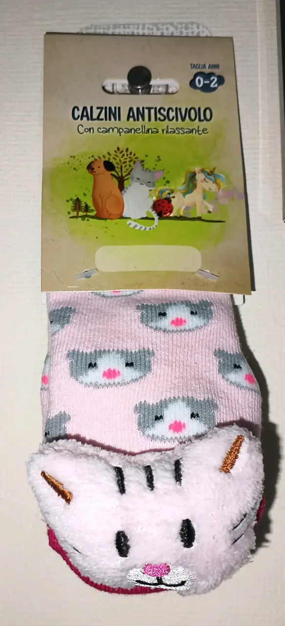 Pijama de bebé blanco con gatito - 5