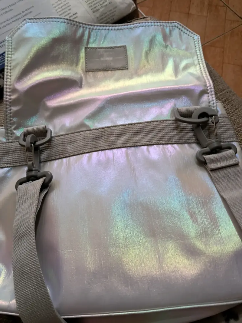 Bolso Plateado muy versátil - 4