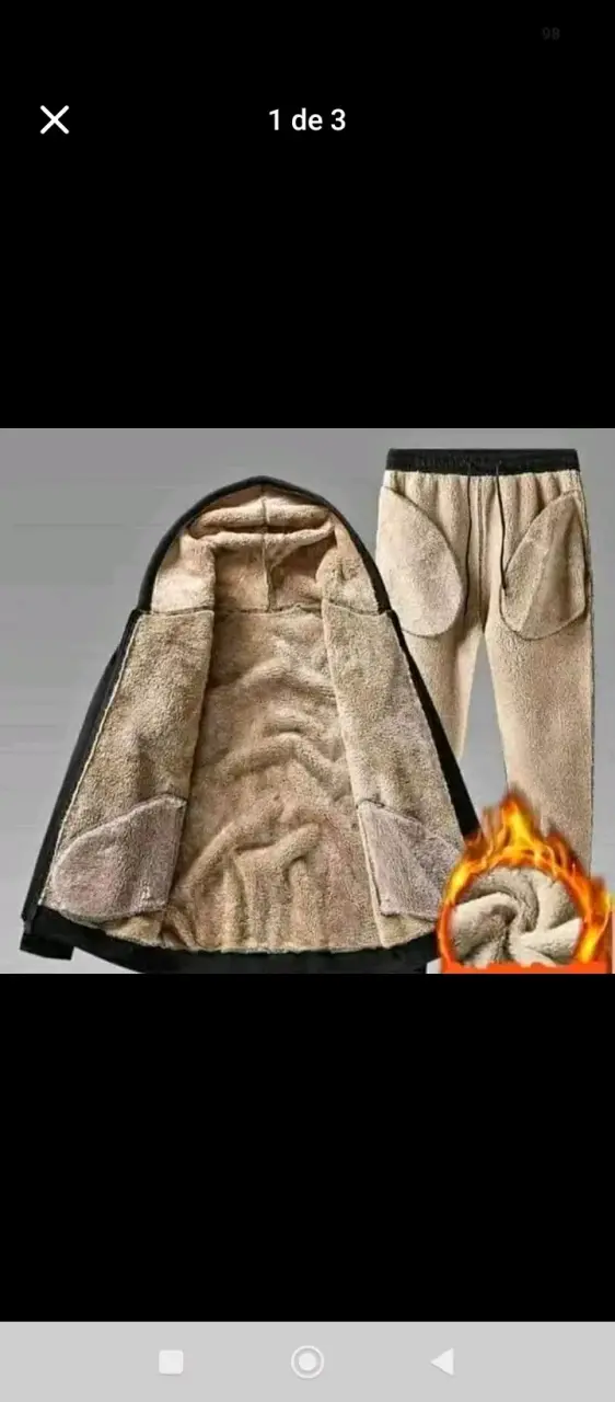Conjunto buzo con chiporro