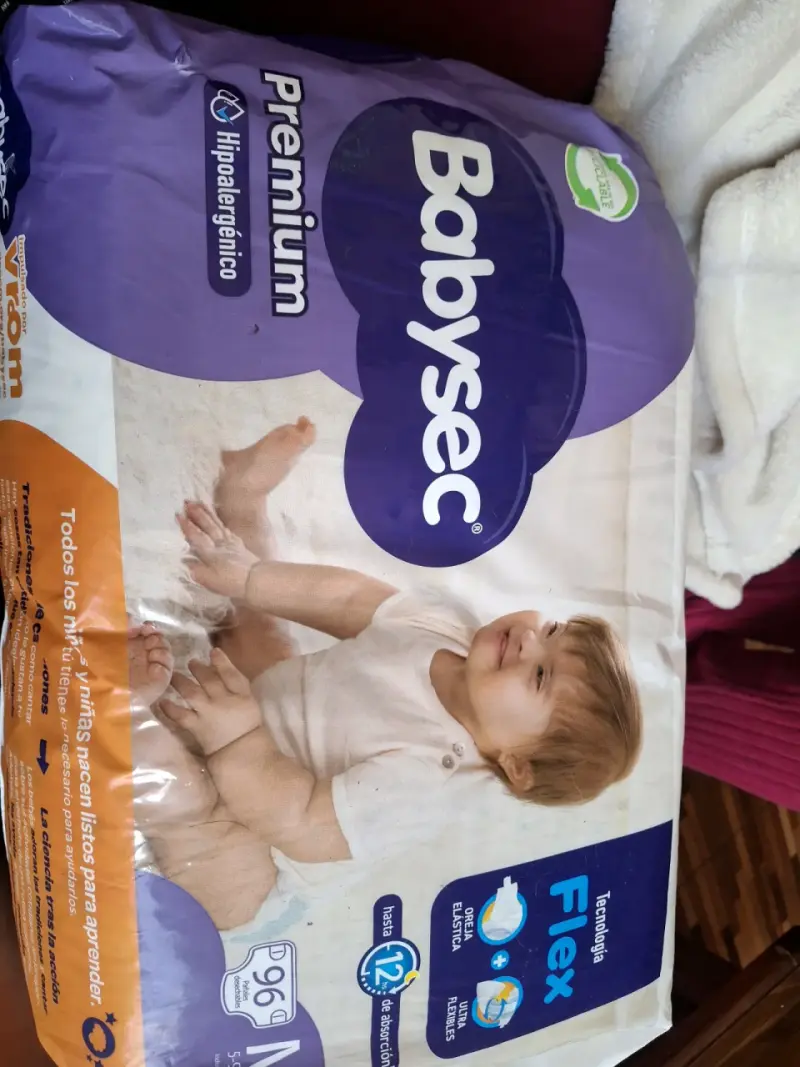 Pañales Babysec Premium Talla M - 2