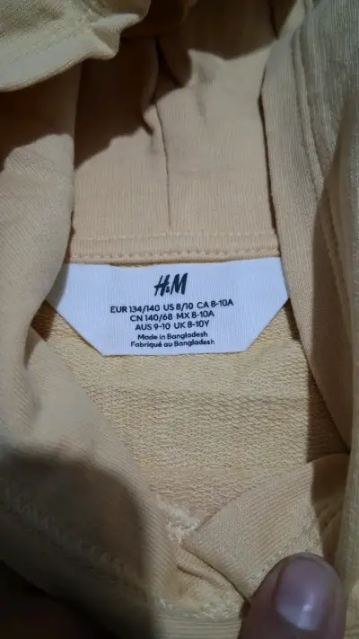 Polerón unicornio beige H & M - miniatura 2
