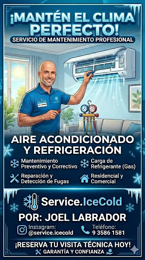 Servicio de aire acondicionado y refrigeración - 1