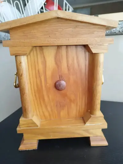 Reloj de madera clásico alemán - miniatura 3