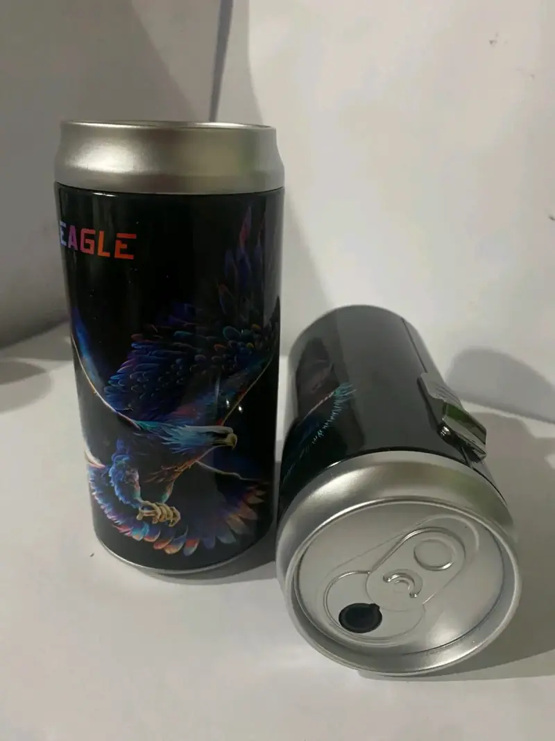 Latas tipo encendedor decorativas con diseño de ág - 1