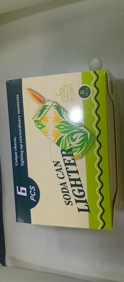 Latas tipo encendedor decorativas con diseño de ág - miniatura 6