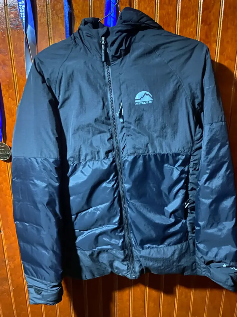 Chaqueta térmica negra Rescue - 1