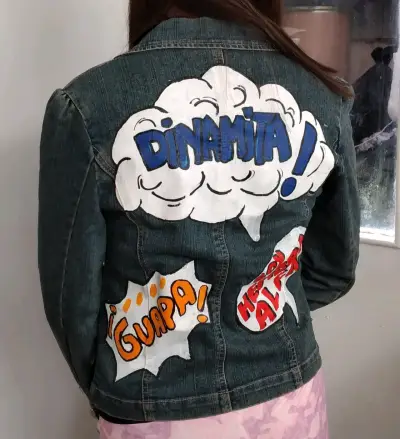 Chaqueta de mezclilla personalizada - miniatura 1