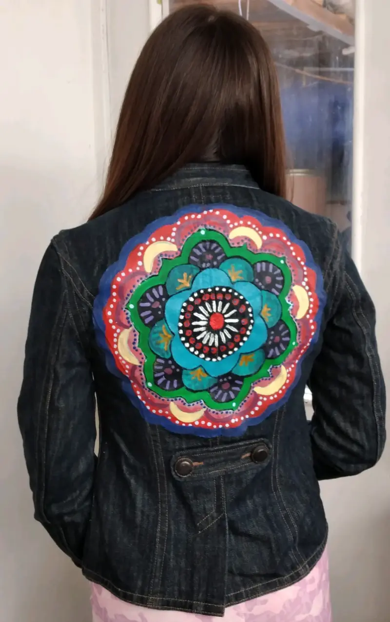 Chaqueta de mezclilla personalizada - 3