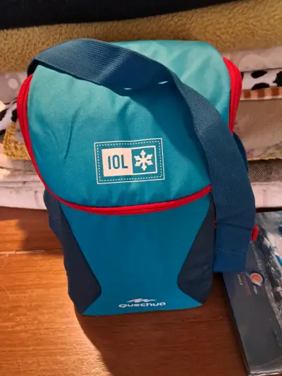 Bolsa térmica azul 10L Quechua - miniatura 1