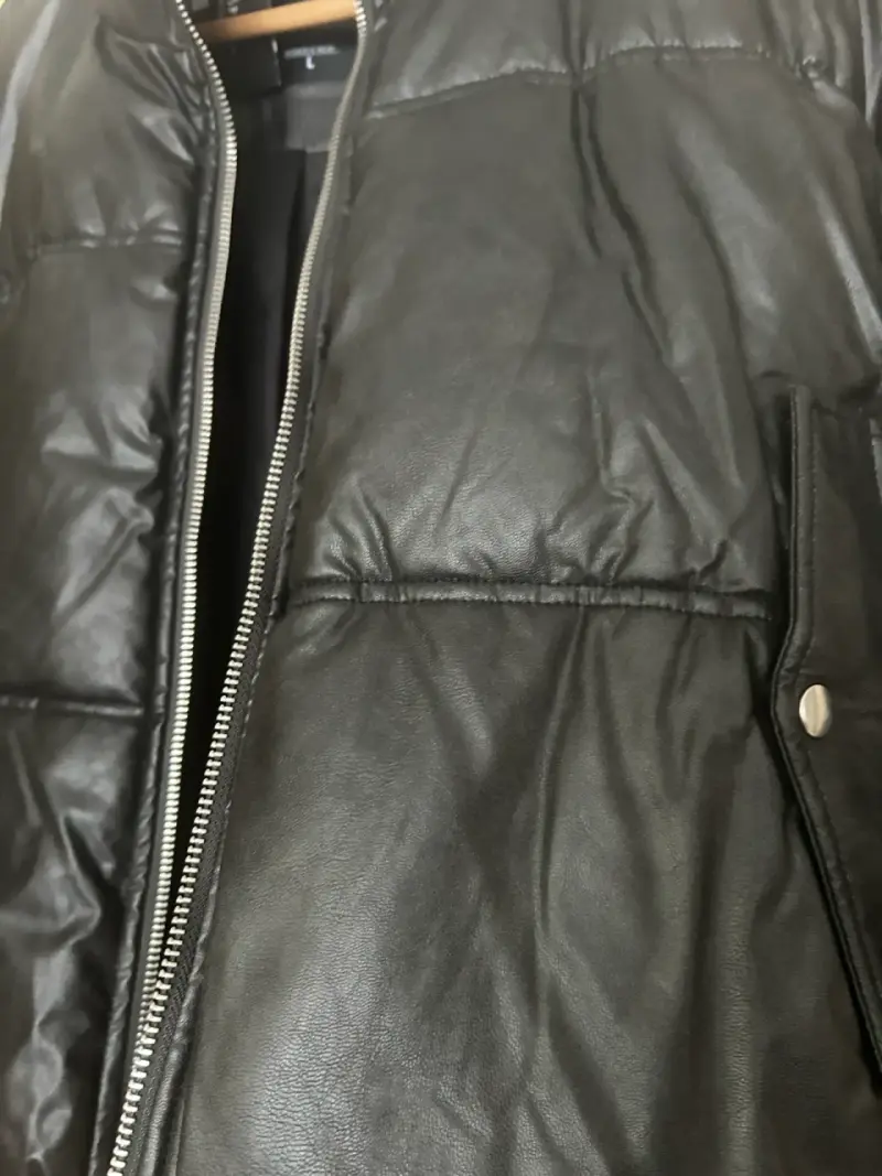 Chaqueta negra acolchada - 2