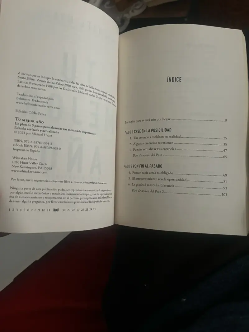 Libro 'Tu Mejor Año' de Michael Hyatt - 4