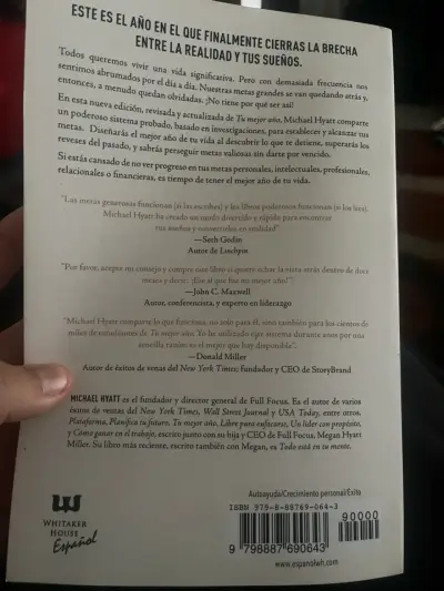 Libro 'Tu Mejor Año' de Michael Hyatt - miniatura 12