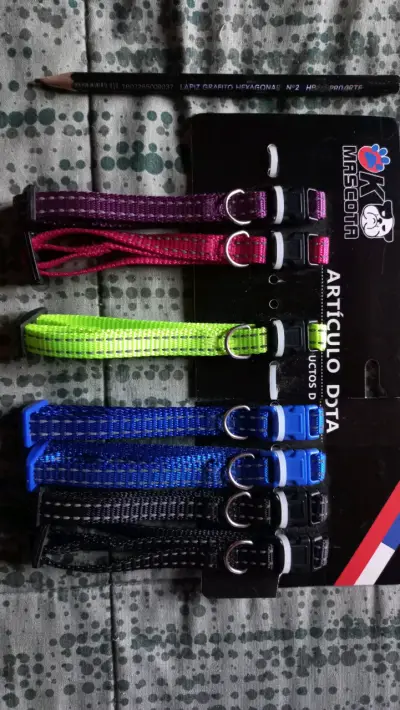 7Collares reflectantes para mascotas pequeñas - miniatura 1