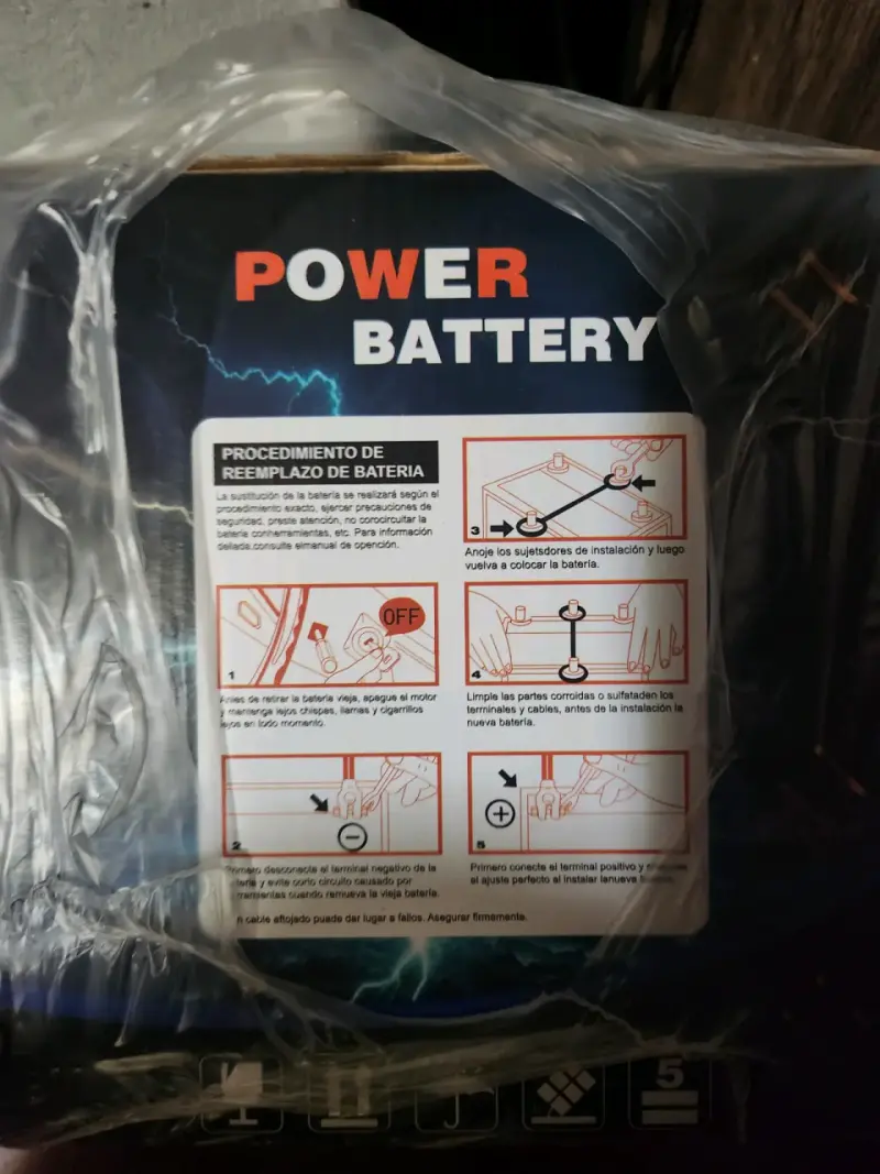 Batería Power 75AH libre mantenimiento - 2