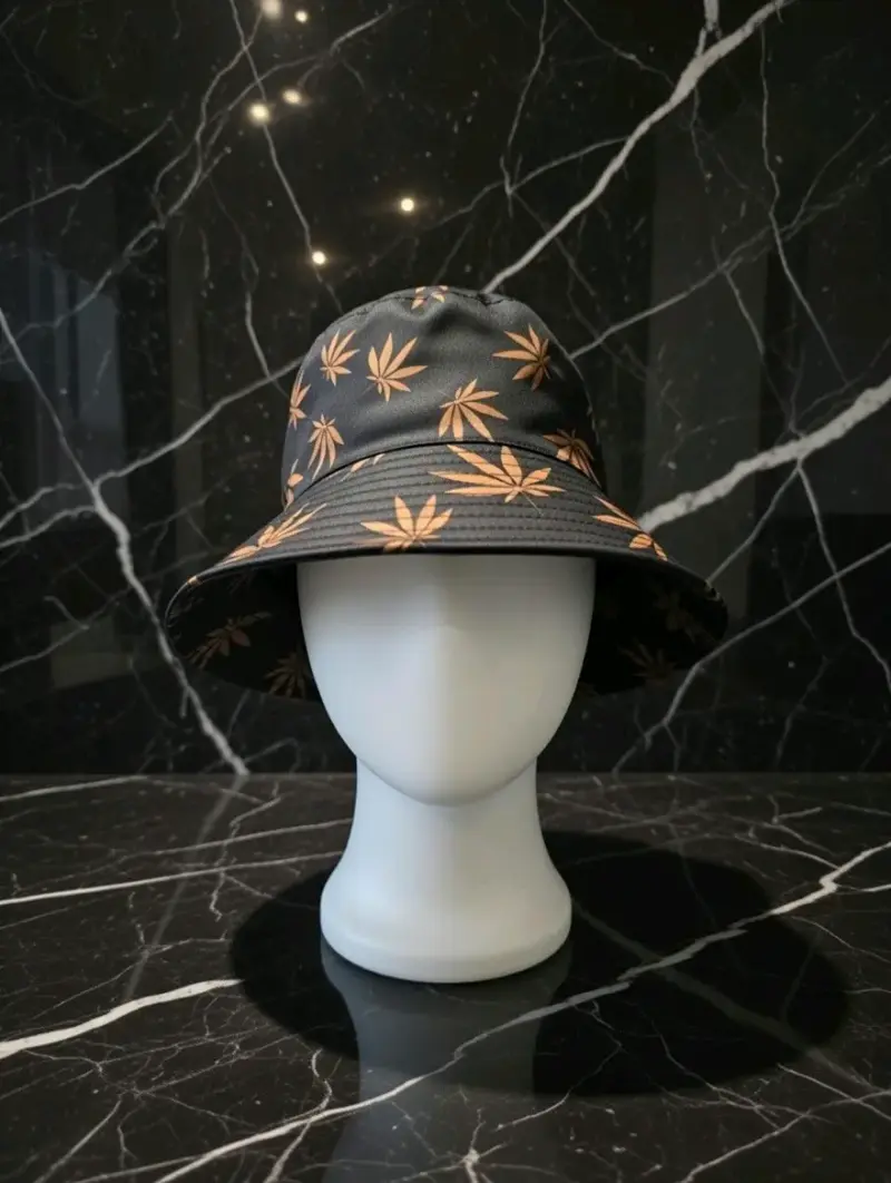 Sombrero negro reversible - 2