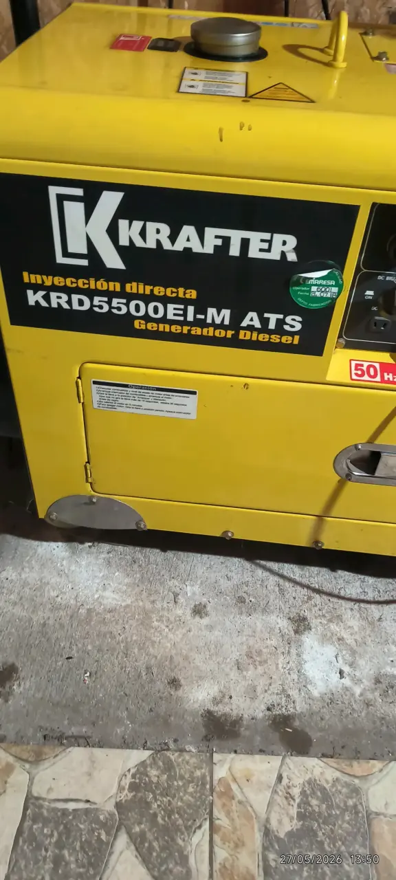 Generador diésel Krafter KRD5500EI-M - 1