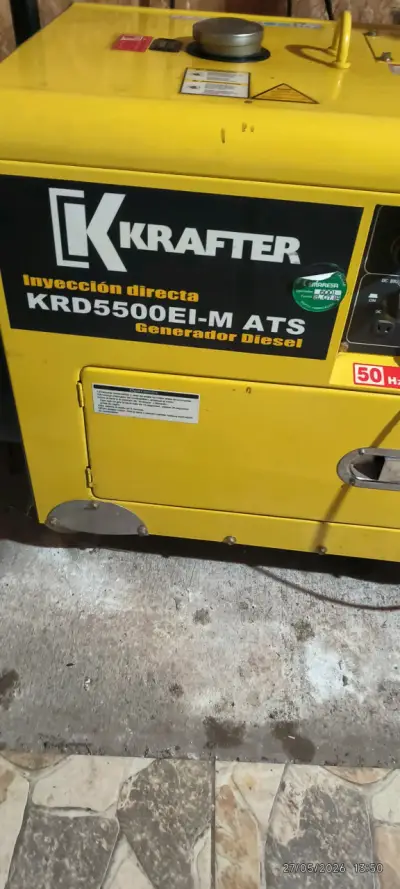 Generador diésel Krafter KRD5500EI-M - miniatura 1