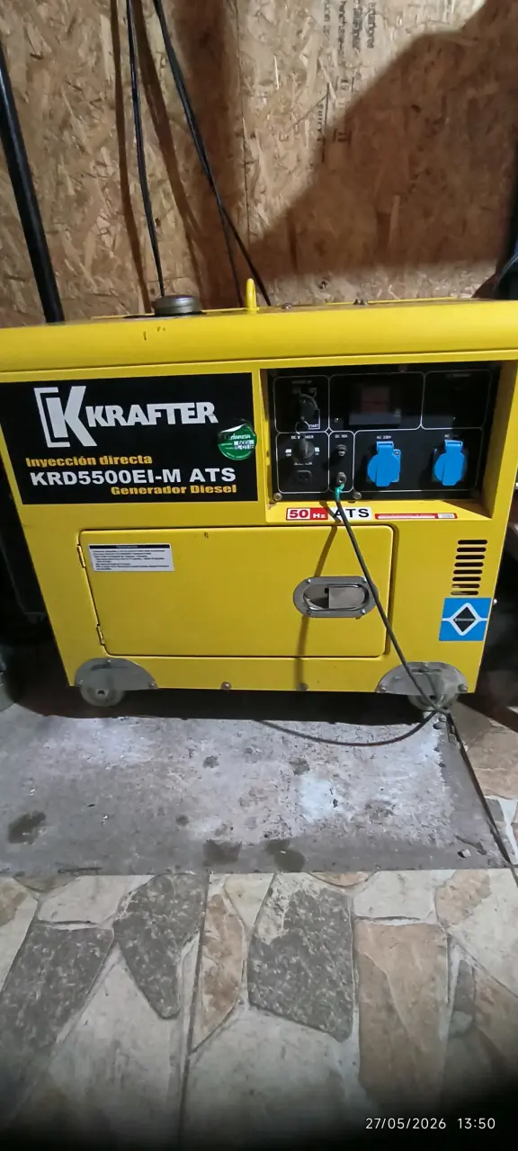 Generador diésel Krafter KRD5500EI-M - 2
