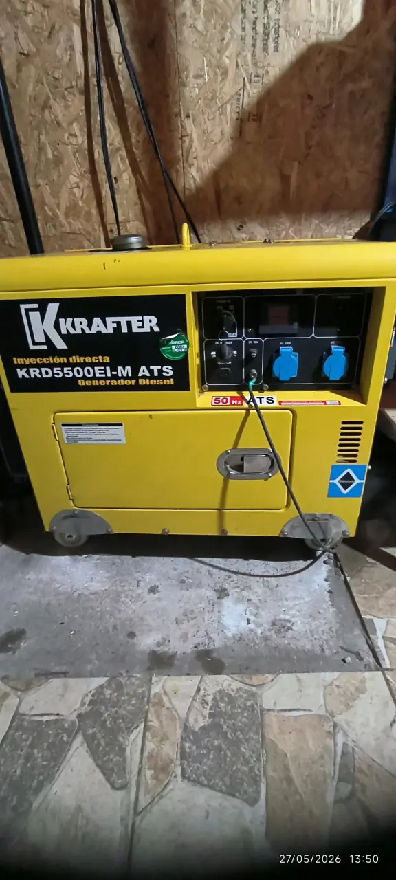 Generador diésel Krafter KRD5500EI-M - 3